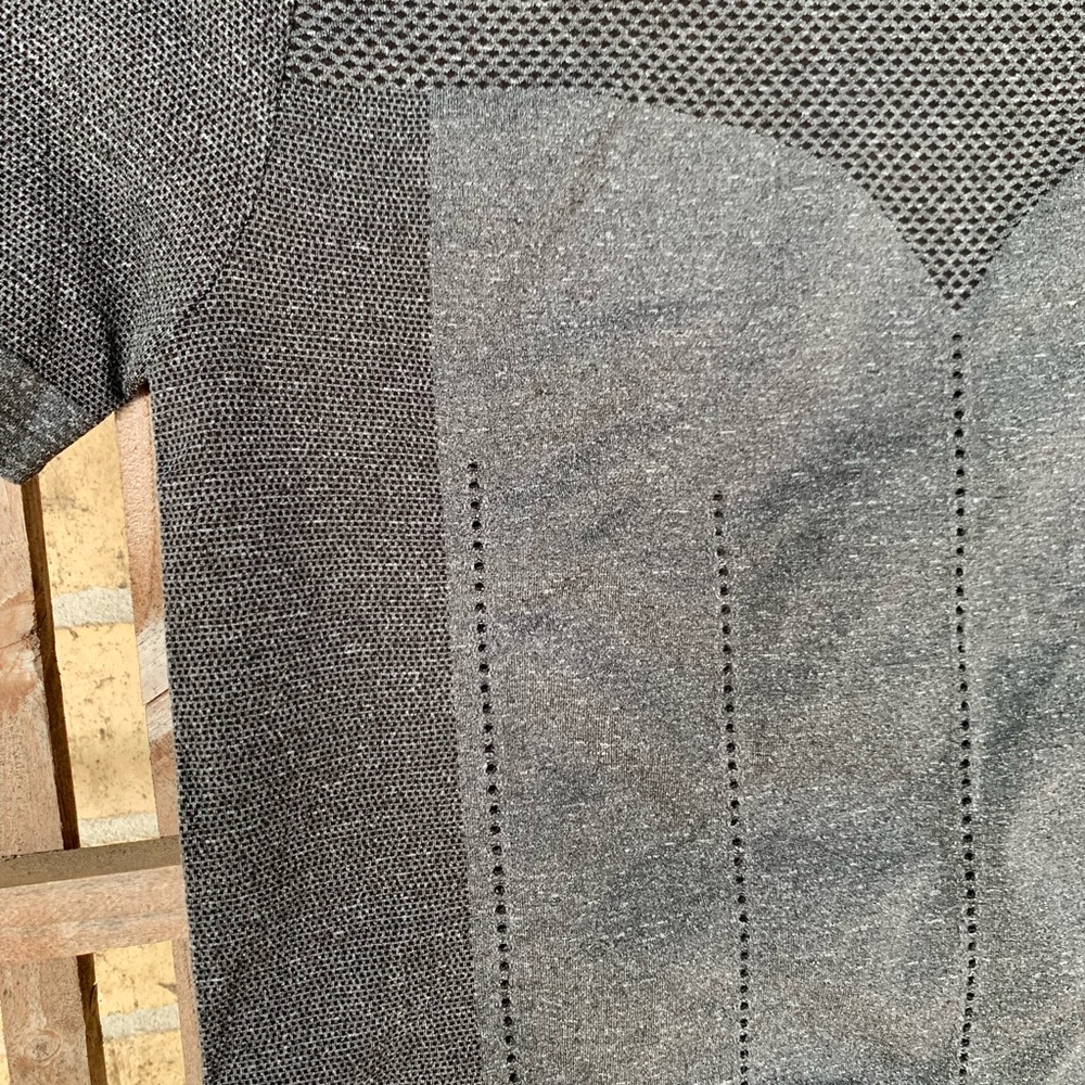 Fabletics Delta Seamless Top In Dark Gray - image 3